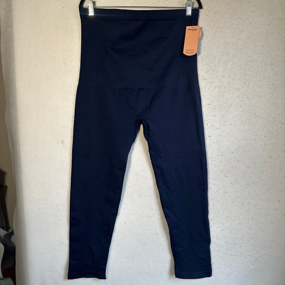 Shapermint Essentials High Waisted Shaping Leggings Navy Blue 4XL NWT #42075